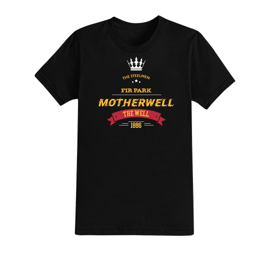 9.6 : The Crown Football T-shirt - ALL TEAMS AVAILABLE - PERSONALISED