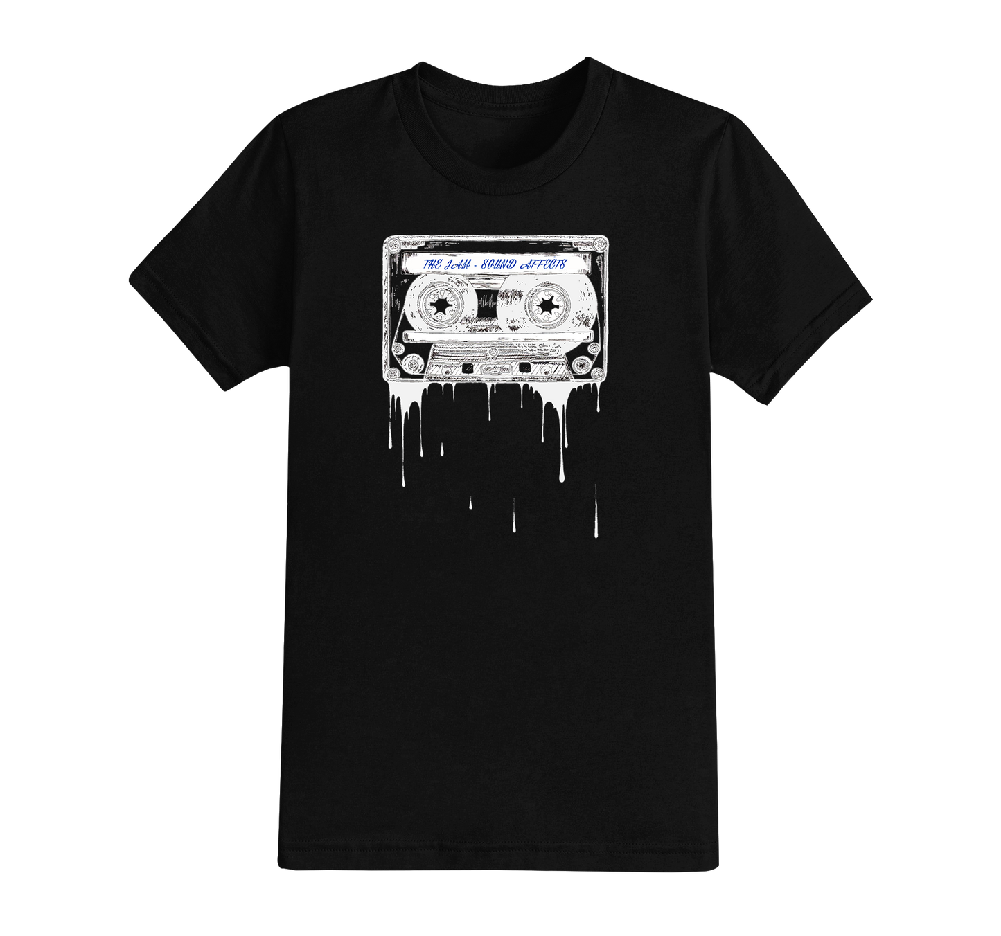 Tape Cassete 70s 80s Design T-shirt - Add your own Mix Tape text