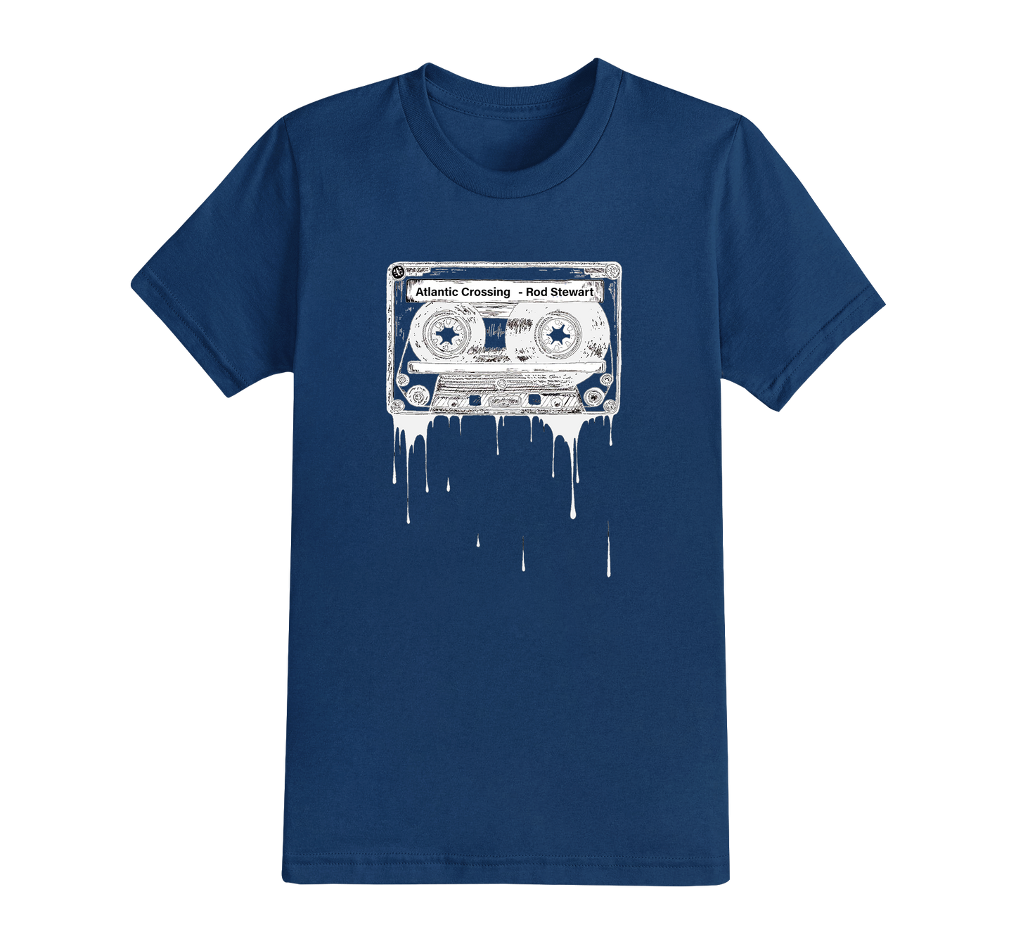 Tape Cassete 70s 80s Design T-shirt - Add your own Mix Tape text